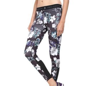 Adidas Stella McCartney Blossom Leggings Womens Sz M